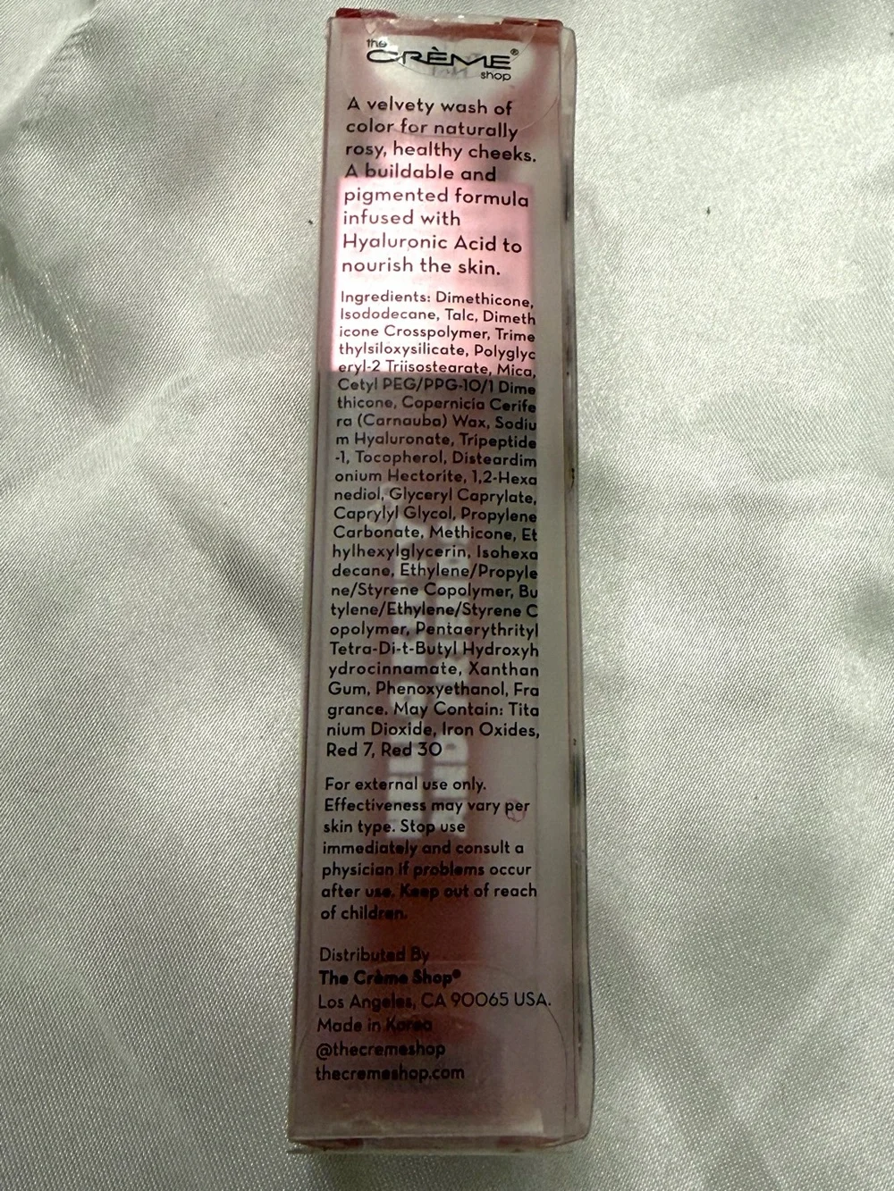 The Creme Shop Hello Kitty Cheeky Liquid Blush TREATS NOT TRICKS 0.2 fl oz NEW